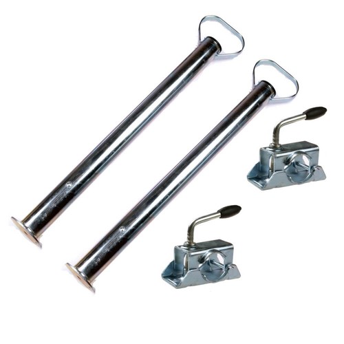 2er set anhänger stützfüße - 2er,