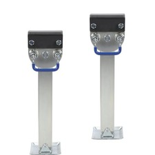 2-tlg Stützfuß mit Kurbel