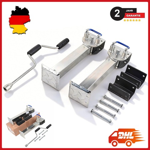 Stützfuß mit kurbel - stützfuß,