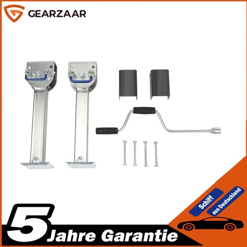 Paar stützfuß mit kurbel - stützfuß,