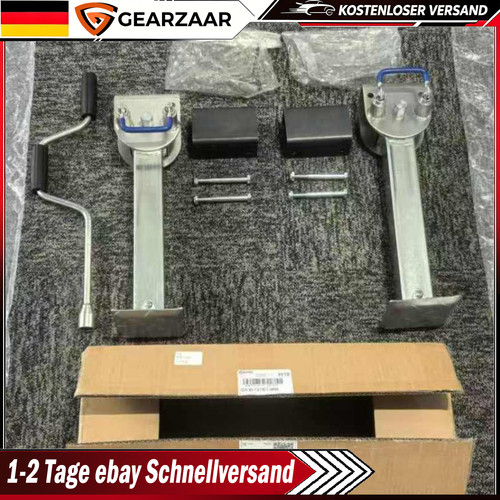 Stützfuß mit kurbel - mit,