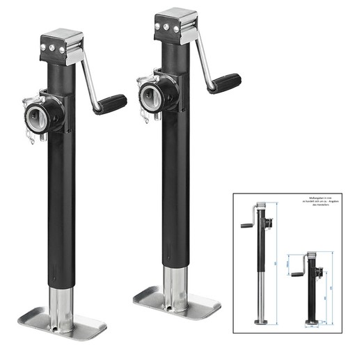 Abstellstütze ausdrehbar - 2x,