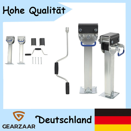 Stützfuß set mit flansch - stützfuß,