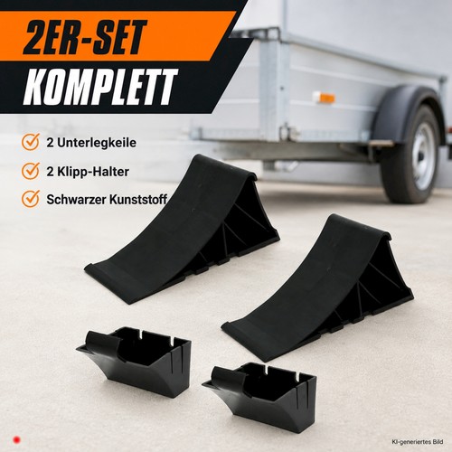 Unterlegkeile bremskeile - 2x,